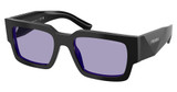 Prada Eyeglasses PR B17SF BLACK/PURPLE/16K01O