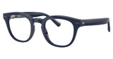NUANCE AUDIO Eyeglasses AW5002 PANTHOS 48 DEEP BLUE/09