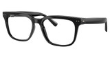 NUANCE AUDIO Eyeglasses AW5004 SQUARE 56 SHINY BLACK/04