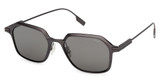 Ermenegildo Zegna Eyeglasses EZ0274 matte gunmetal / smoke polarized/09D