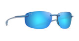 Maui Jim Eyeglasses Ho'okipa Ultra 676 MJRX Metal Matte Blue/-03