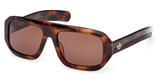 Adidas Originals Eyeglasses OR0131 dark havana / brown/52E