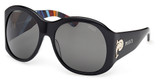 Emilio Pucci Eyeglasses EP0233 black/other / smoke/05A