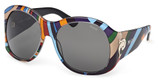 Emilio Pucci Eyeglasses EP0233 animal / smoke/99A