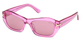 Emilio Pucci Eyeglasses EP0235 shiny fuxia / bordeaux/75S