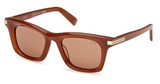 Ermenegildo Zegna Eyeglasses EZ0270 shiny light brown / brown/45E