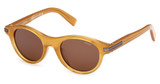 Ermenegildo Zegna Eyeglasses EZ0271 shiny light brown / brown/45E