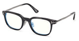 Tom Ford Eyeglasses FT6022-D-B black horn/063