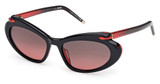 Christian Louboutin Eyeglasses LB0010 black/other / gradient smoke/05B
