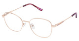 Jill Stuart Eyeglasses JS 473 Rose Gold/36