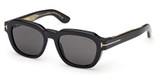 Tom Ford Eyeglasses FT1226 shiny black / smoke/01A