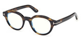 Tom Ford Eyeglasses FT6037-B coloured havana/055