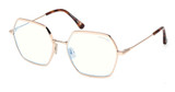 Tom Ford Eyeglasses FT6050-B shiny rose gold/028