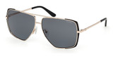 Guess? Eyeglasses GU00220 matte black / smoke/02A