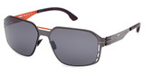ic! berlin Eyeglasses IA0009 orange/other / smoke/44A