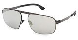 ic! berlin Eyeglasses IM0012 shiny gunmetal / smoke mirror/08C