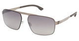 ic! berlin Eyeglasses IM0012 matte light bronze / gradient smoke/35B