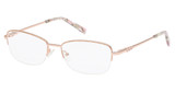 Viva Eyeglasses VV50025 shiny rose gold/028