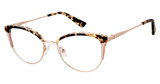 Nicole Miller Eyeglasses NMP824 ROSE GOLD / BLUSH/C02