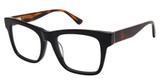 Nicole Miller Eyeglasses NMP352 BLACK / TORTOISE/C01