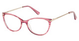 Nicole Miller Eyeglasses NMP815 DUSKY ROSE/LT.GOLD/C02