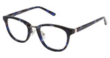 Nicole Miller Eyeglasses NMP404 NAVY TORTOISE/C03