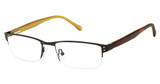 Vision's GH01 MT BLACK/TORT YELLOW/C01
