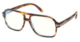 Tom Ford Eyeglasses FT6058-B coloured havana/055