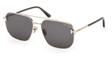 Tom Ford Eyeglasses FT1249-K shiny rose gold / green/28N