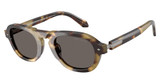 Giorgio Armani Eyeglasses AR8244F BROWN AND YELLOW HAVANA/6301B1