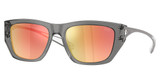DIESEL Eyeglasses DL2006 TRANSPARENT DARK GREY/2027B6