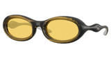 DIESEL Eyeglasses DL3011U YELLOW BARRELING METALLI/203085