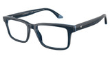 Emporio Armani Eyeglasses EA3269F SHINY OPAL BLUE/LIGHT BL/6317