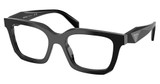 Prada Eyeglasses PR C08V BLACK/16K1O1