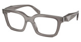 Prada Eyeglasses PR C08V TRANSPARENT FLINT/27G1O1