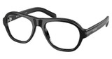 Prada Eyeglasses PR C12VF BLACK/16K1O1
