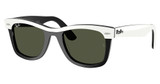 Ray-Ban Eyeglasses RB2240 WAYFARER WHITE ON BLACK/144431