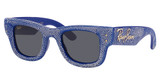 Ray-Ban Eyeglasses RB4940BP WAYFARER PUFFER BLU WITH STRASS PAVE/686787