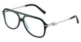 Tiffany Eyeglasses TF2283 BLACK ON TIFFANY BLUE/8055