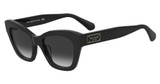 Kate Spade KS DAINA 2GS/US BLK GOLD B/02M2