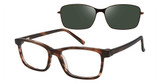 REVOLUTION Eyeglasses HOBOKEN BROWN/BRN