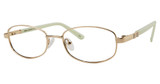 AirMag Eyeglasses AIRMAG AE6512 Gold Pearl/C3