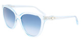Ferragamo Eyeglasses SF1056S BLUE TRANSPARENT/456