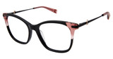 Champion Eyeglasses LOVEY BLACK/BLUSH/C01
