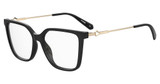 Moschino Love Eyeglasses MOL612 BLACK/0807