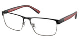Polo Eyeglasses PH1229 SEMISHINY BLACK/GUNMETAL/9223
