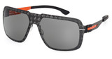 ic! berlin Eyeglasses IA0004 matte black / gradient smoke/02B