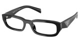 Prada Eyeglasses PR B06S BLACK/16K08N
