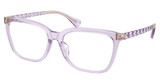 Ralph Eyeglasses RA7178U SHINY TRANSPARENT LILLAC/5746