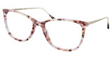 Christian Siriano Eyeglasses LUCIA PINK TORTOISE/PNKTT